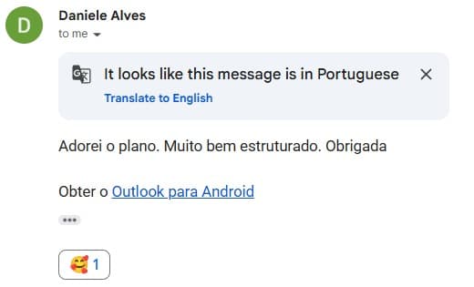 Feedback Email